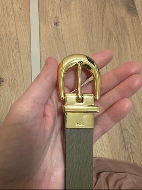 Lauren Ralph Lauren belt with gold buckle